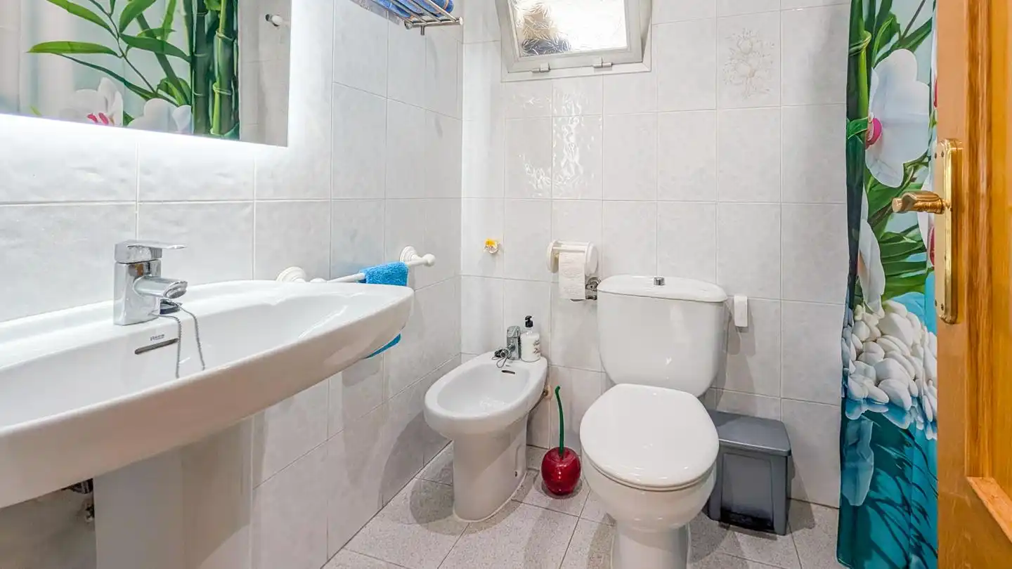 Bathroom of Flat for sale in Santa Pola  with Air Conditioner, Terrace and Furnished