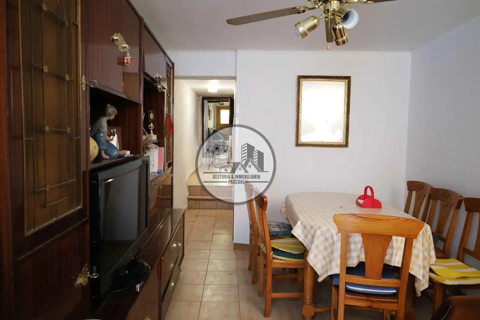Sala de estar de Casa o chalet en venta en Samper de Calanda con Terraza, Trastero y Amueblado