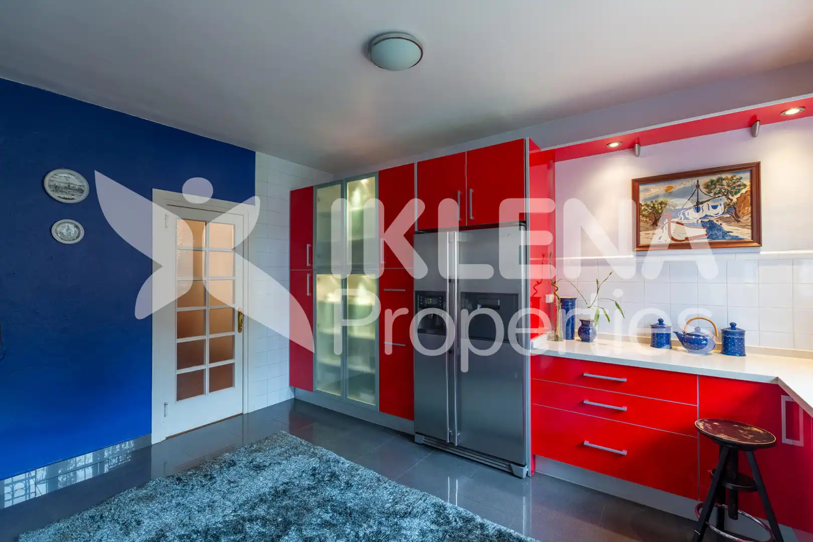 Kitchen of Houses for sale in Roquetas de Mar  with Air Conditioner, Private garden and Terrace