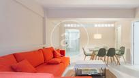 Living room of Flat to rent in  Barcelona Capital  with Heating, Private garden and Terrace