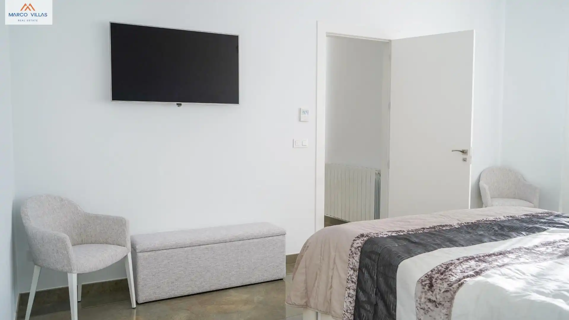 Habitación de Casa o chalet en venta en San Fulgencio con Aire acondicionado, Jardín privado y Piscina