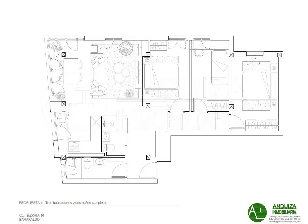 Appartement avec ascenseur à vendre à Bizkaia Kalea 46, imagen 23