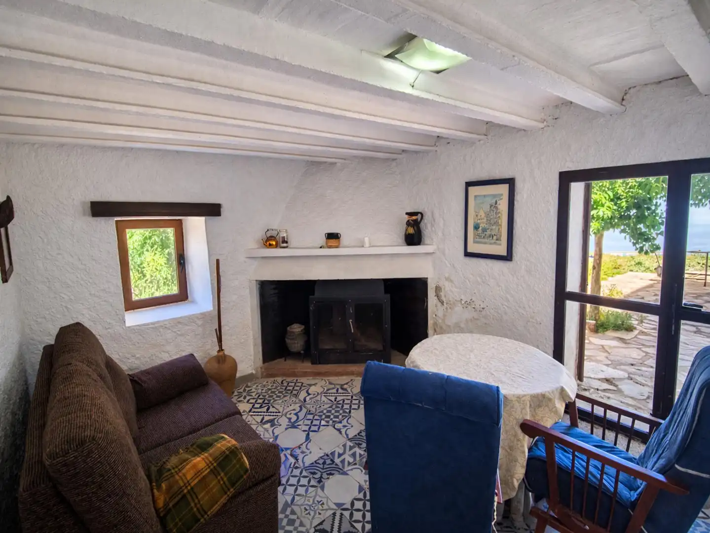 Sala de estar de Finca rústica en venta en Sierro