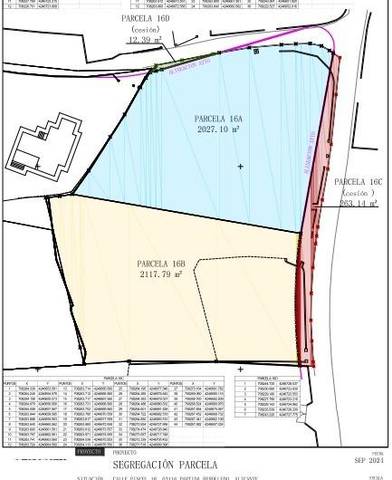 Terreno residencial en Venta en Calle DEL PINCEL, 16 en Rebolledo
