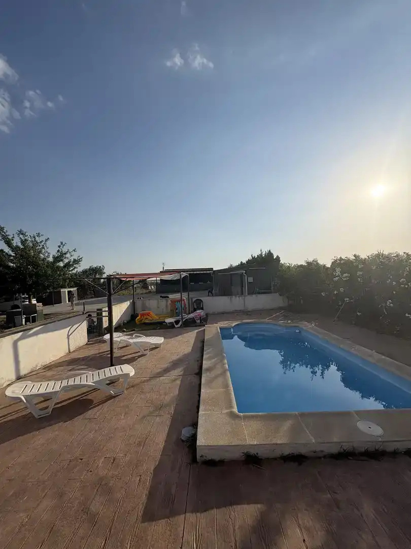 Piscina de Casa o xalet en venda en Badajoz Capital amb Aire condicionat i Piscina