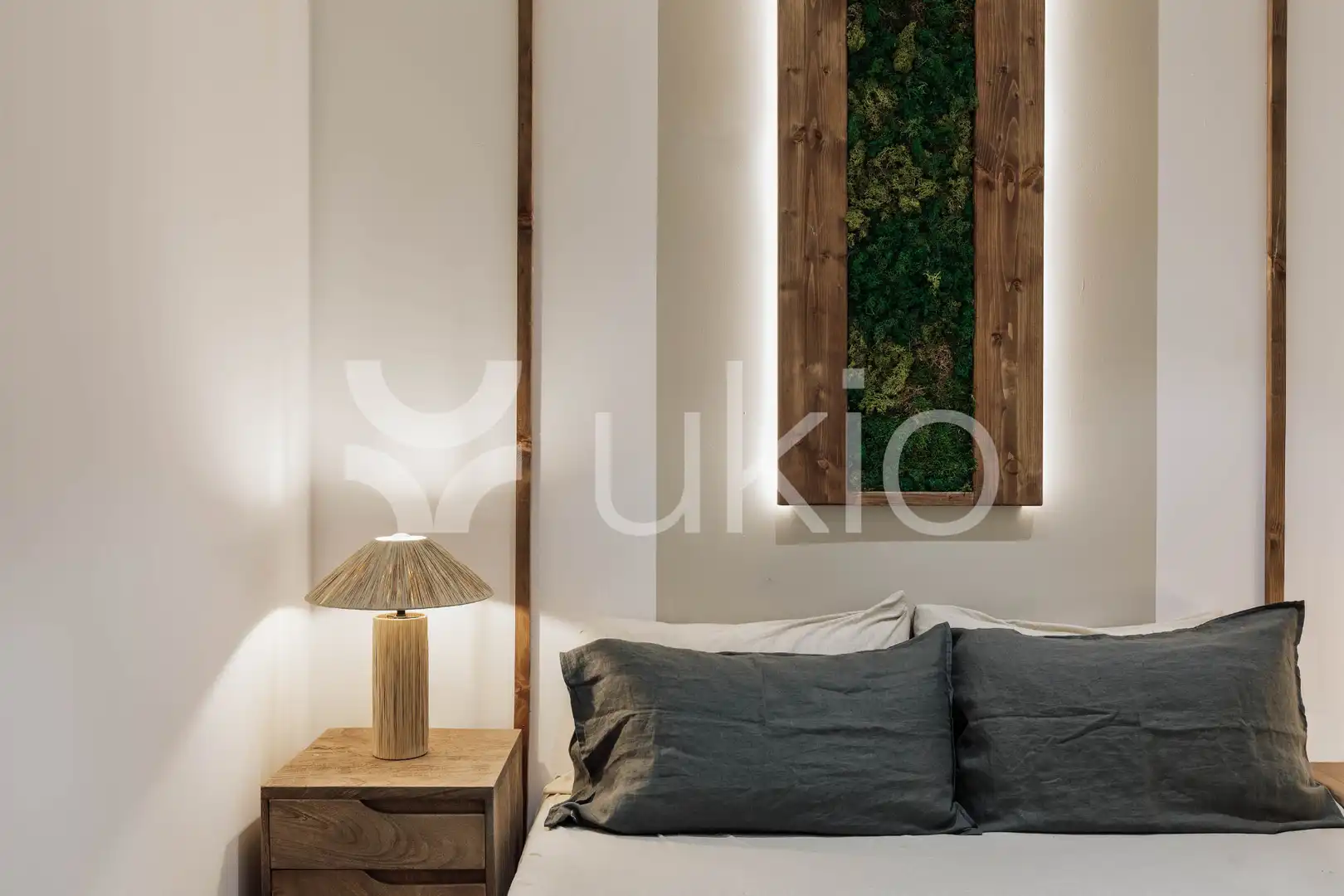 Habitación de Apartamento de alquiler en Barcelona con Aire acondicionado, Calefacción y Amueblado