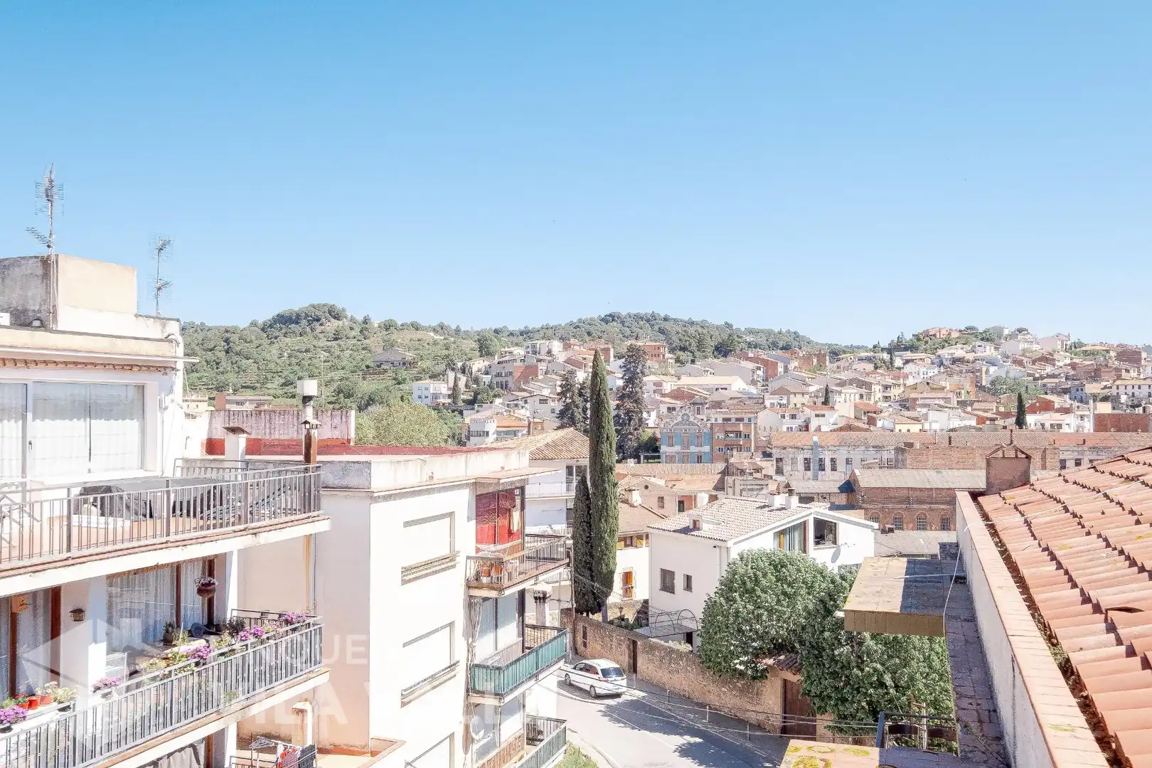 Vista exterior de Ático en venta en Sant Feliu de Codines con Aire acondicionado, Calefacción y Terraza