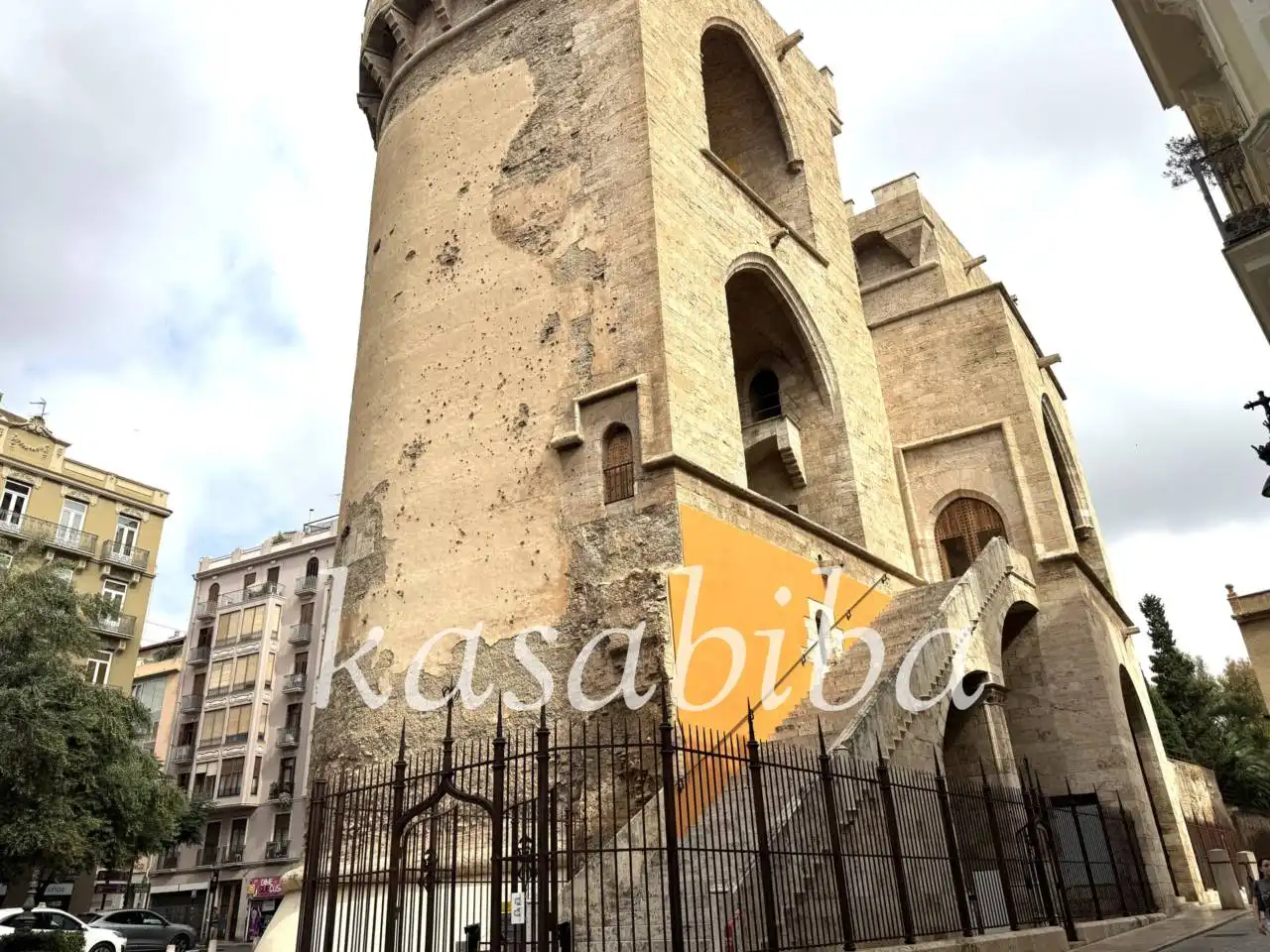 Vista exterior de Piso en venta en Valencia con Balcón
