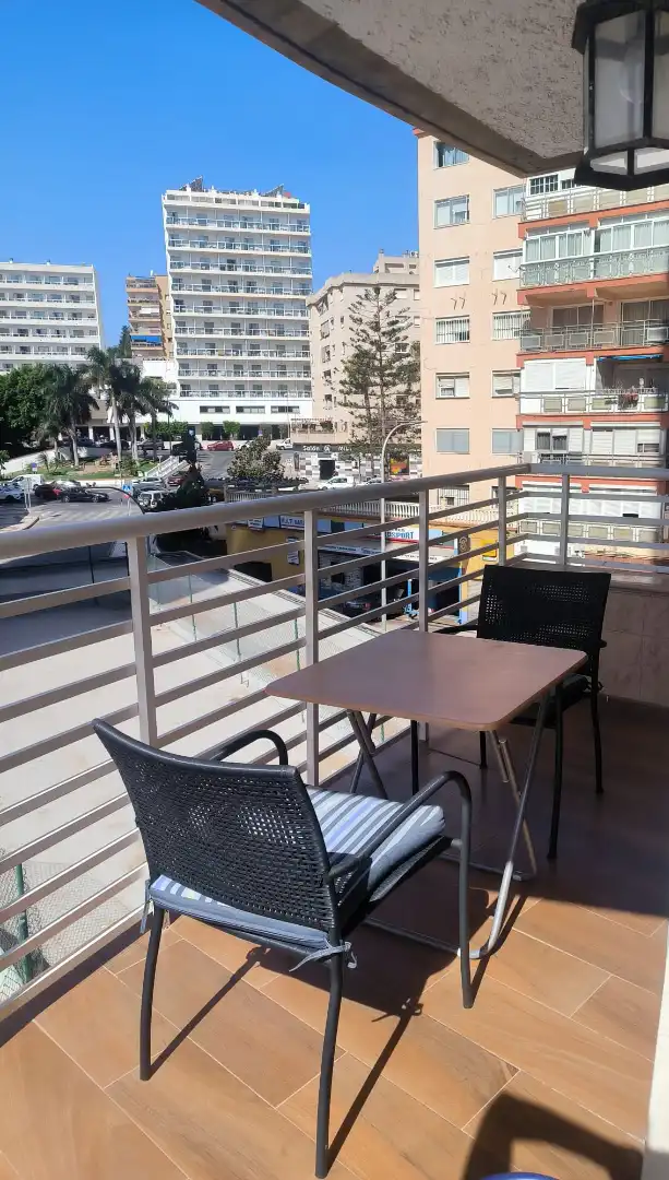 Terrasse von Wohnung zur Miete in Torremolinos mit Klimaanlage, Terrasse und Möbliert