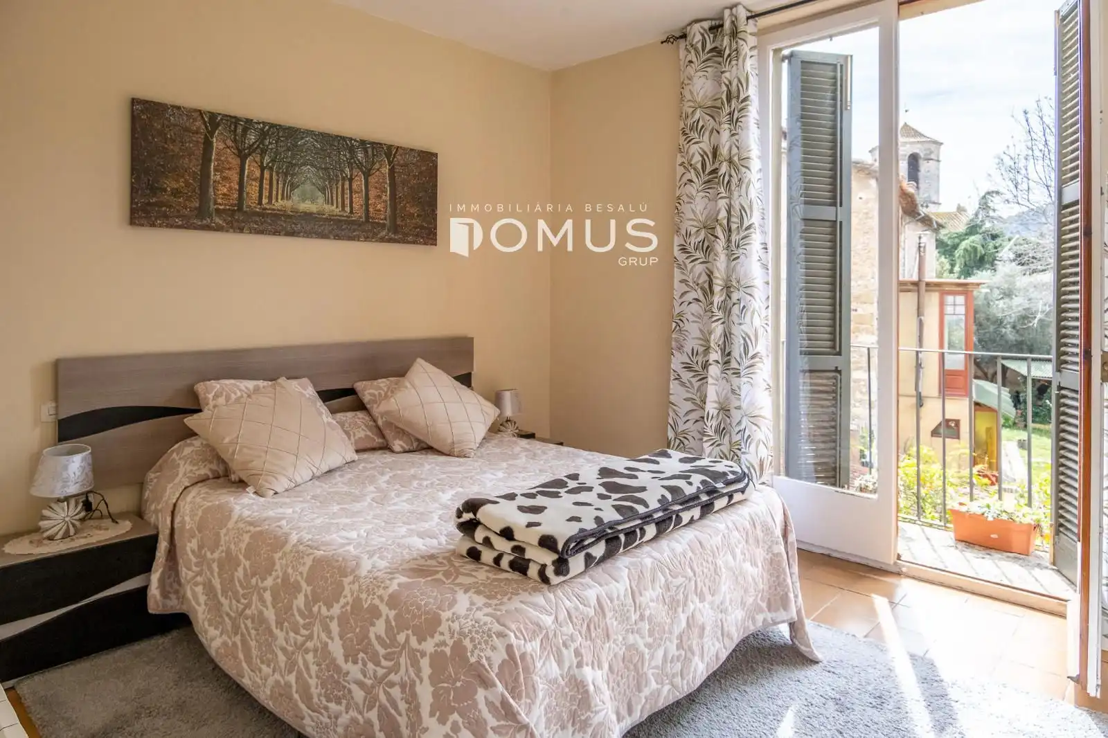 Schlafzimmer von Wohnung zum Verkauf in Besalú mit Heizung und Terrasse