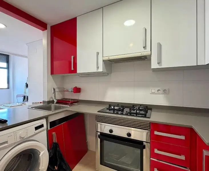 Küche von Maisonette zum Verkauf in Castellón de la Plana / Castelló de la Plana mit Heizung, Terrasse und Möbliert