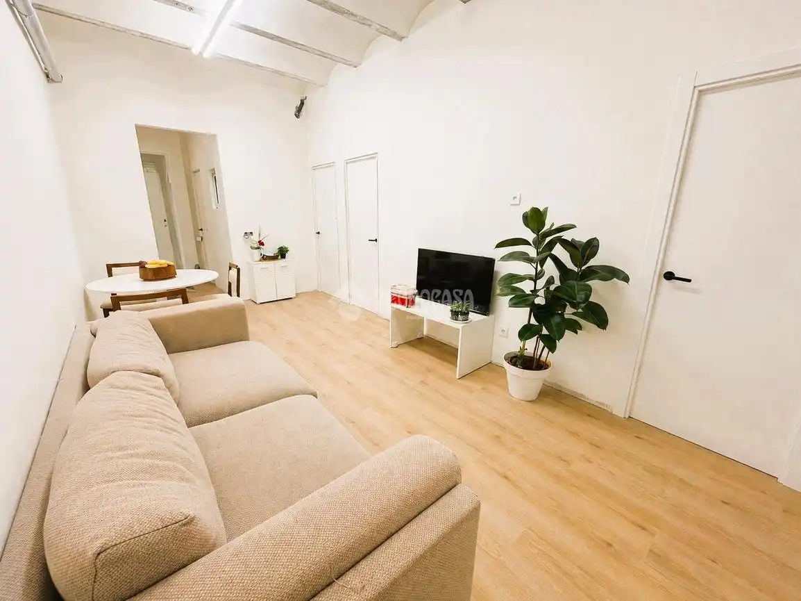 Sala de estar de Piso en venta en L'Hospitalet de Llobregat