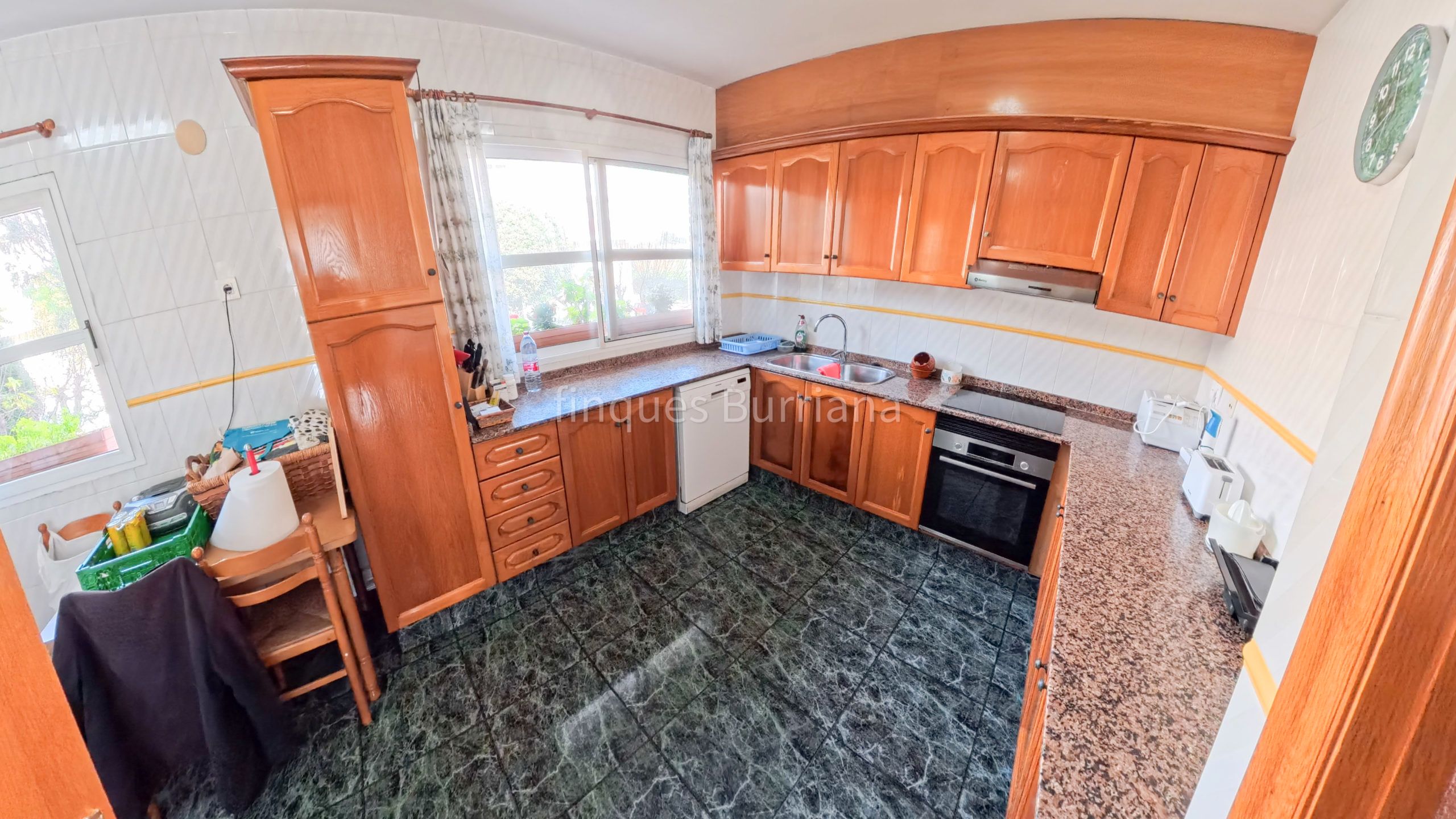 Kitchen of Single-family semi-detached for sale in Burriana / Borriana