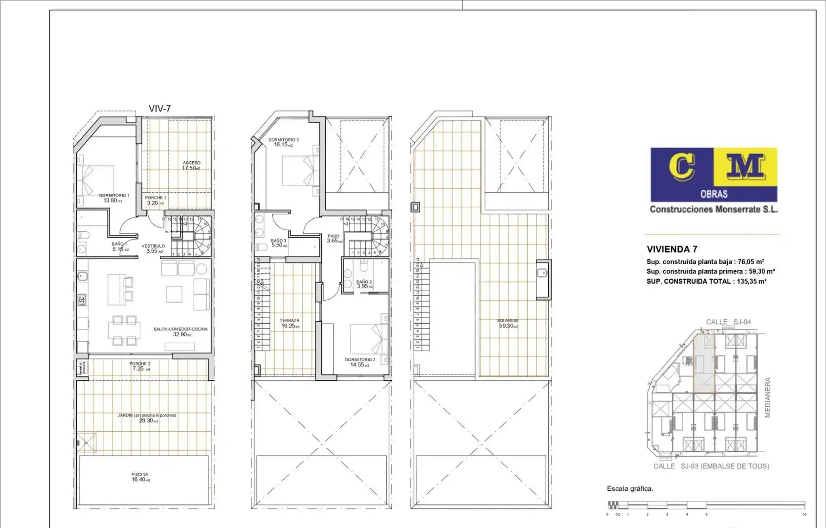 Triplex avec piscine à vendre à Avenida Avenida Academia General del Aire N-332 1, imagen 15