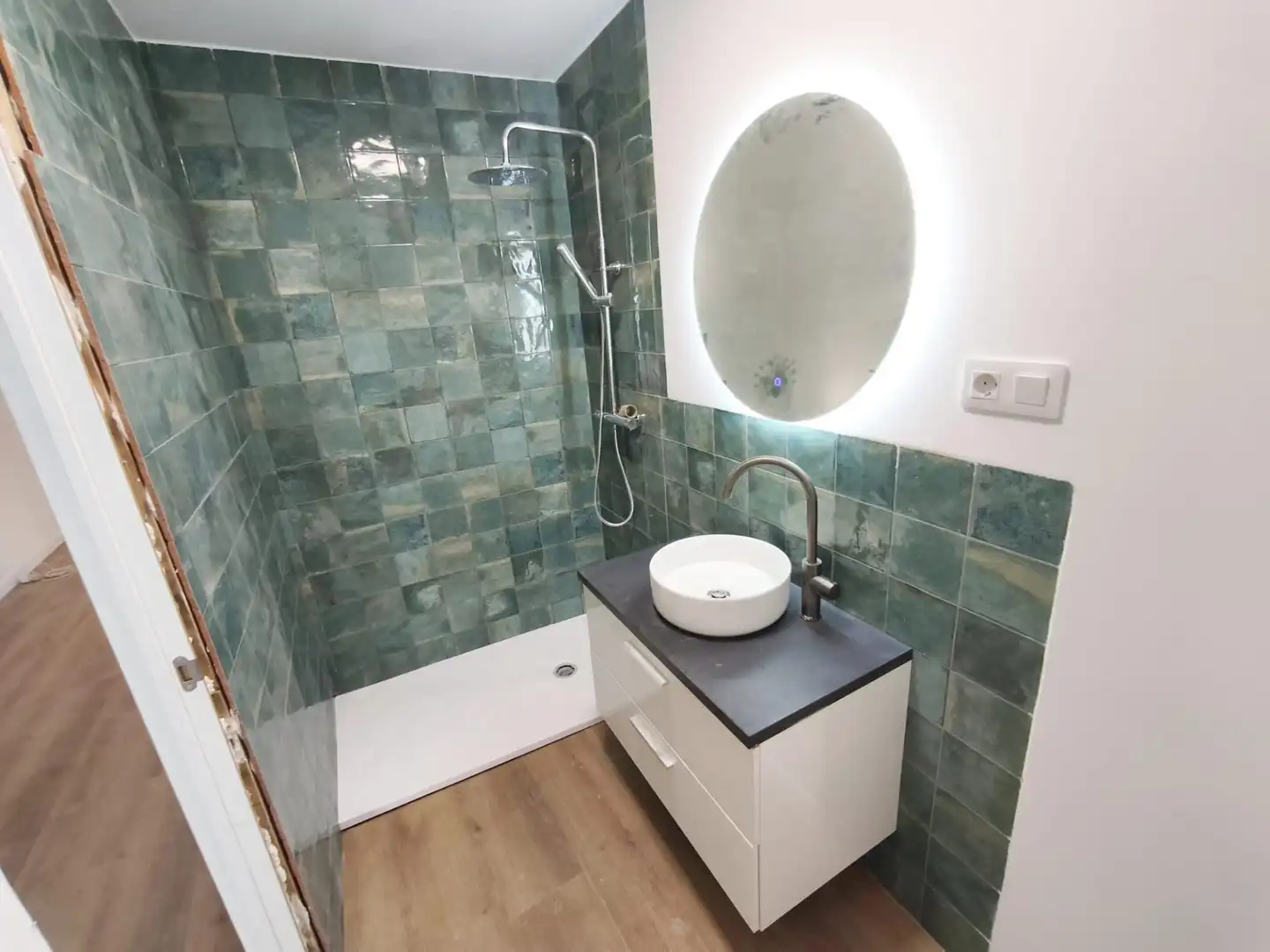 Baño de Casa o chalet en venta en Sabadell con Aire acondicionado, Parquet y Terraza