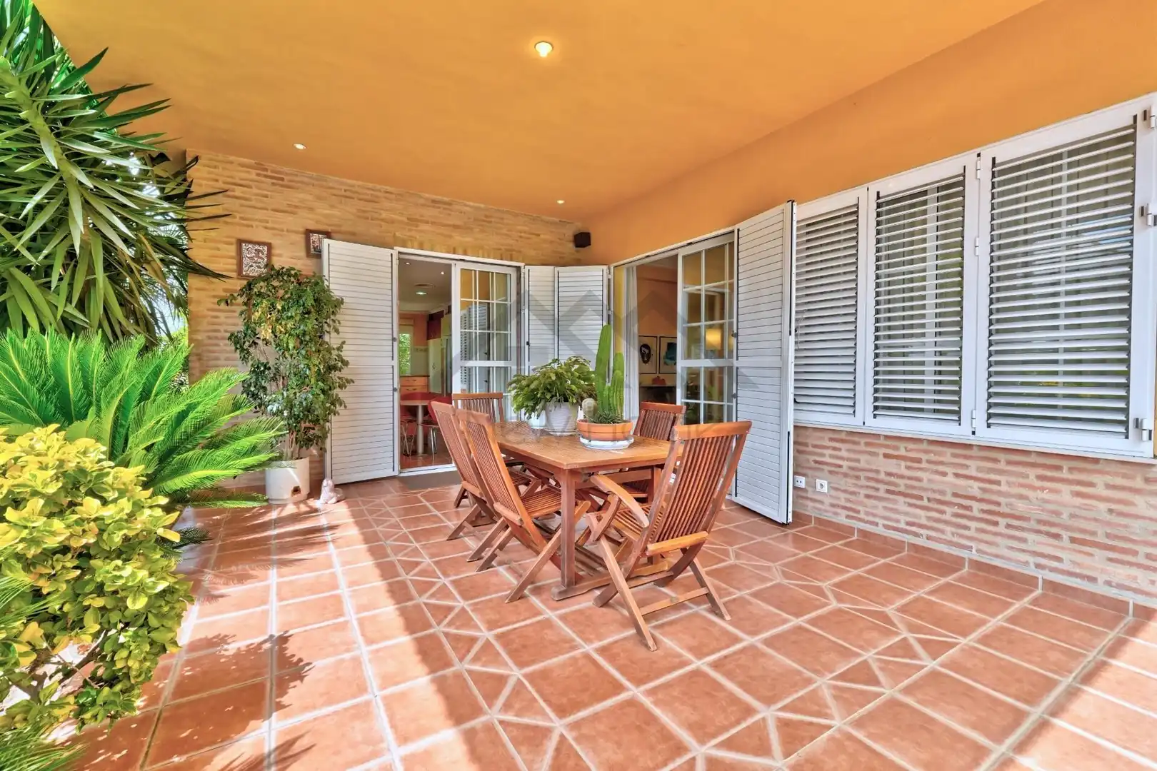 Terrace of Houses for sale in La Pobla de Vallbona  with Heating, Private garden and Terrace