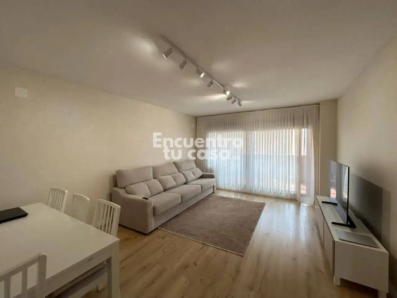 Living room of Flat for sale in Villajoyosa / La Vila Joiosa  with Air Conditioner, Heating and Terrace