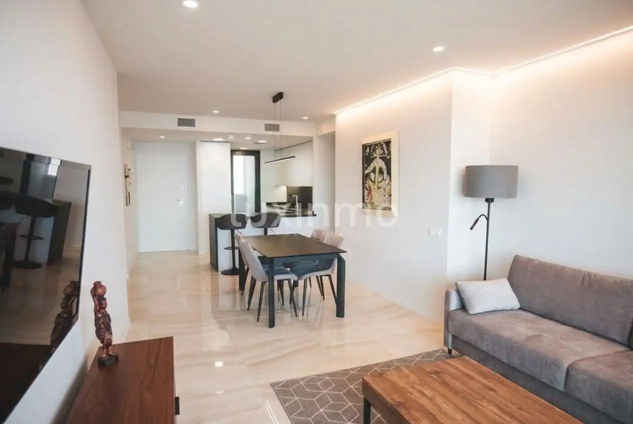 Living room of Flat for sale in Benidorm  with Air Conditioner, Heating and Private garden