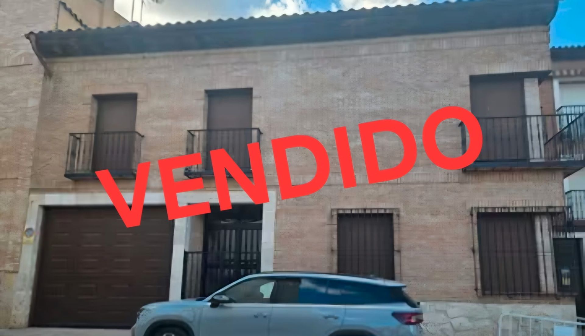 Exterior view of House or chalet for sale in Mondéjar  with Private garden, Terrace and Furnished