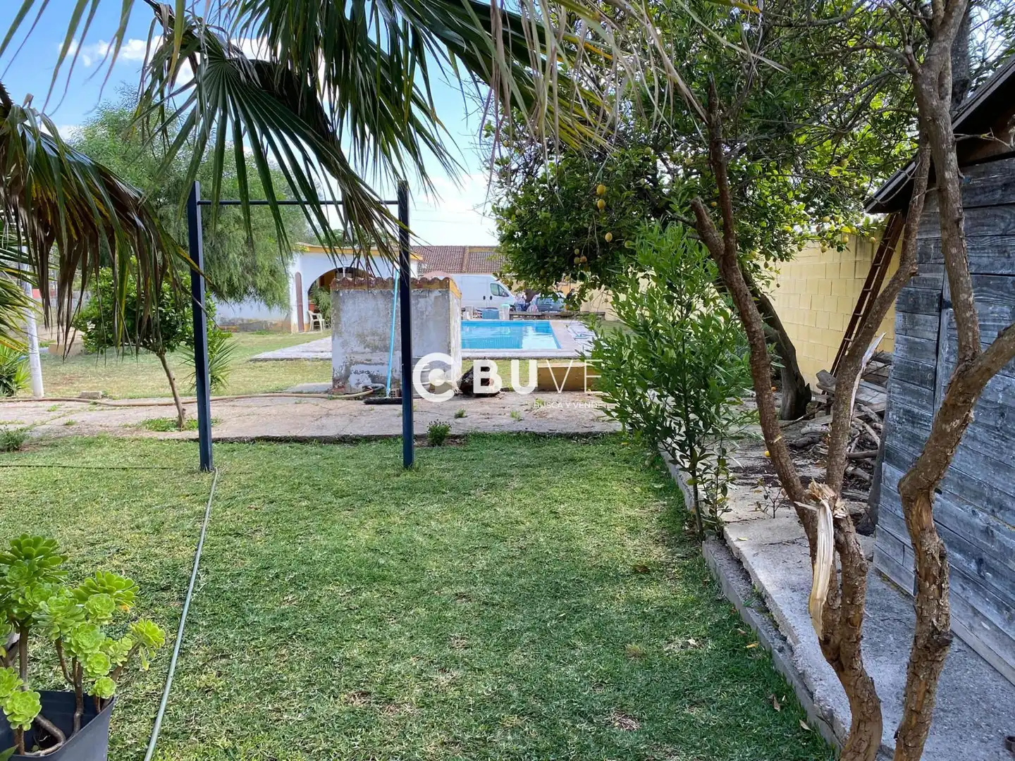 Jardín de Casa o chalet en venta en Carmona con Aire acondicionado, Calefacción y Terraza