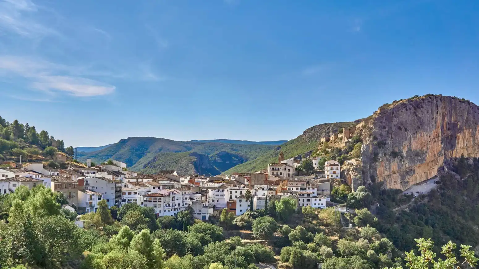 Vista exterior de Casa o xalet en venda en Chulilla amb Terrassa