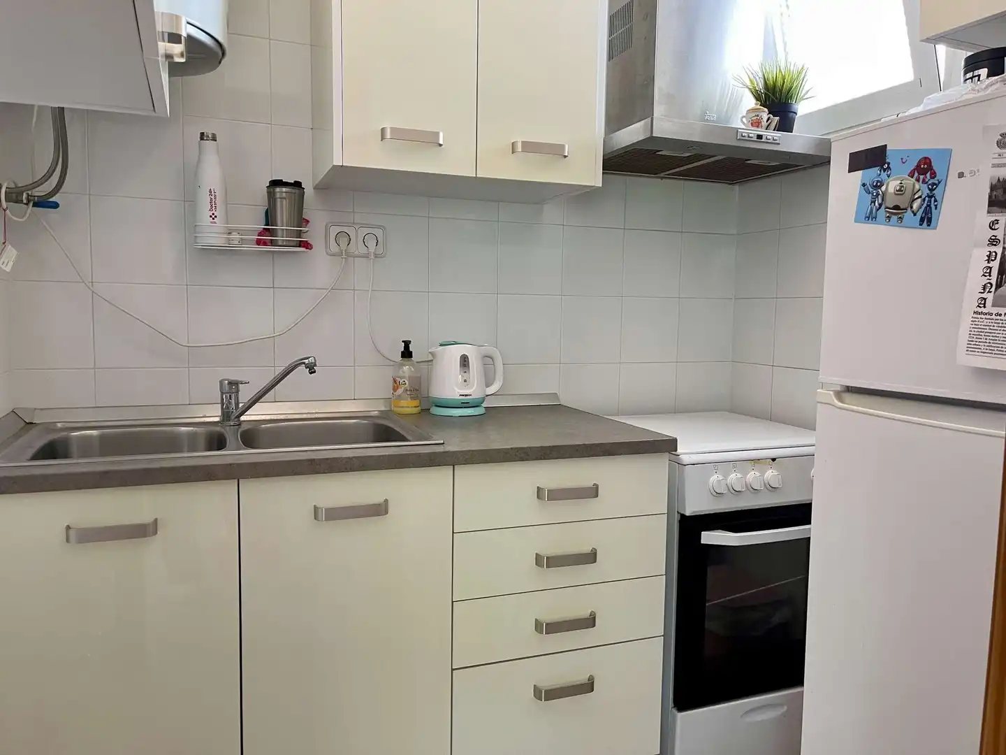 Kitchen of Flat for sale in Son Servera  with Air Conditioner, Furnished and Balcony