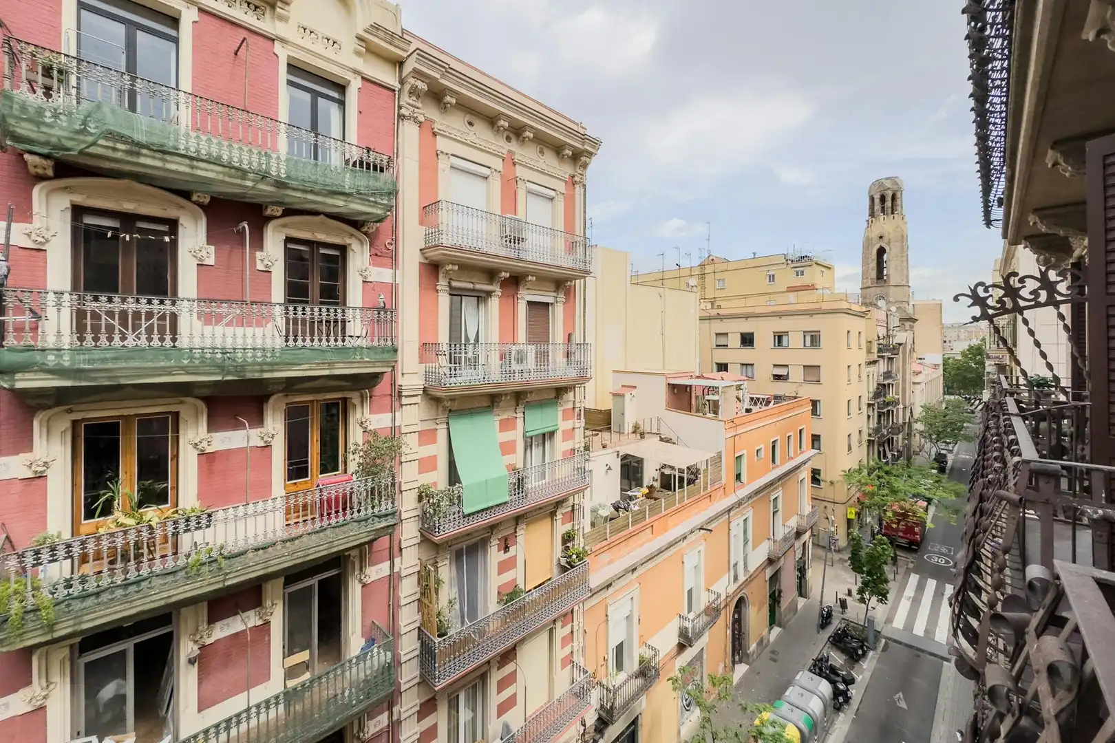 Exterior view of Flat for rent in Barcelona  with Air Conditioner, Furnished and Washing machine