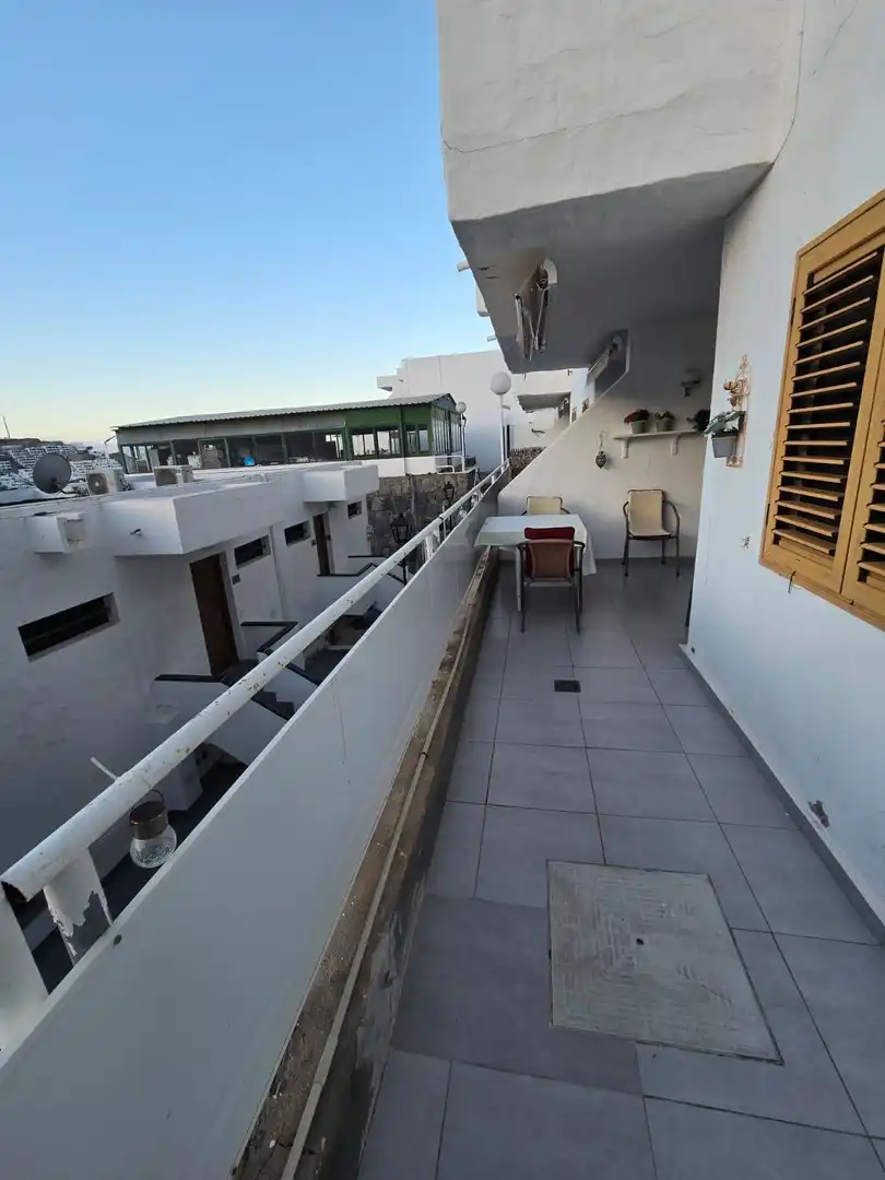 Terrace of Apartments for rent in Mogán  with Furnished, Balcony and Alarm
