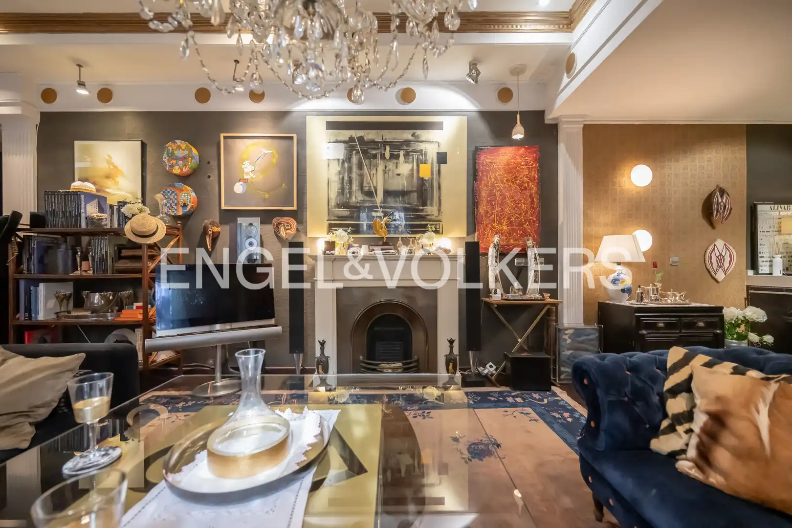 Sala de estar de Piso en venta en Madrid con Aire acondicionado, Calefacción y Balcón