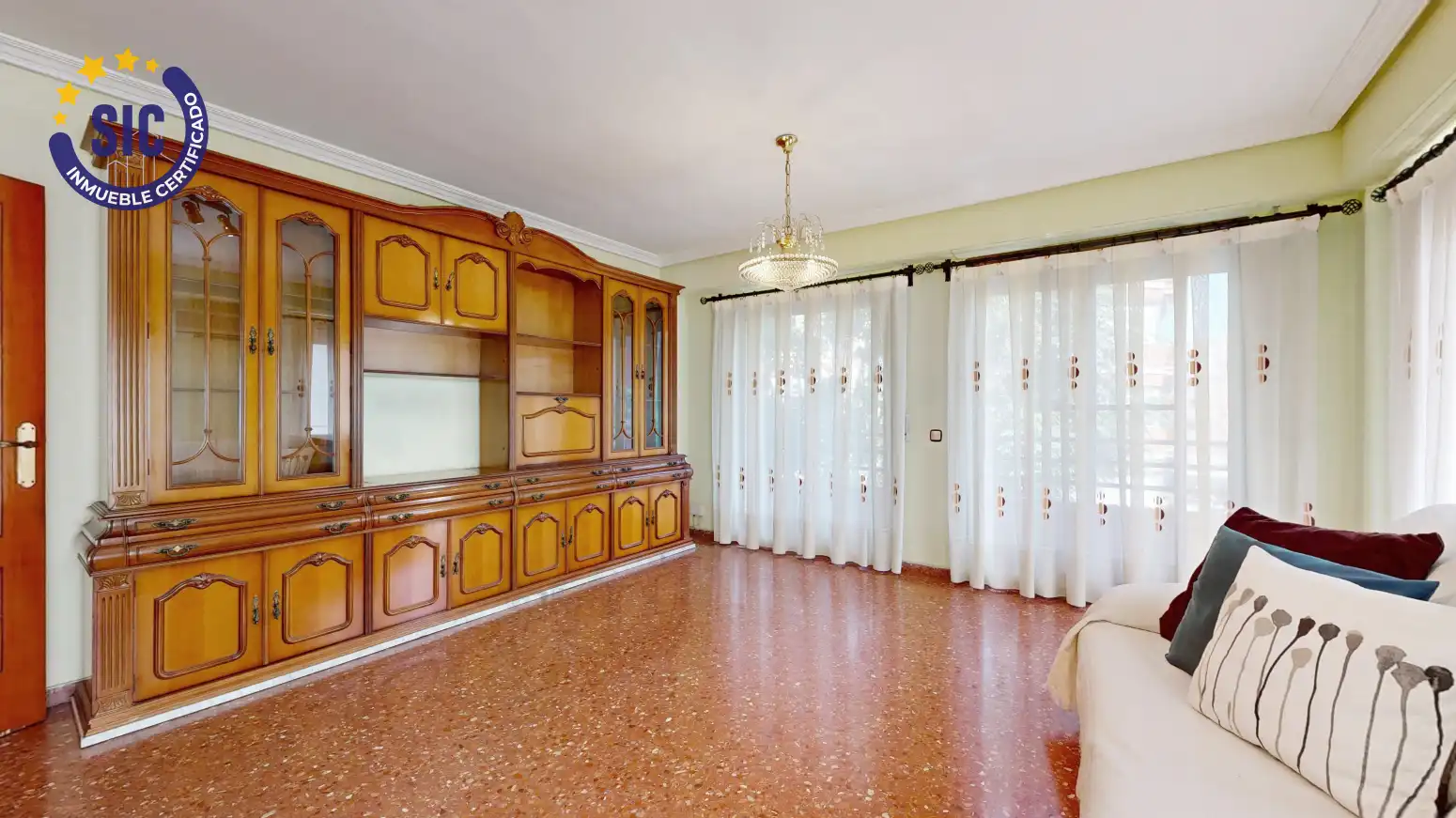 Living room of Flat for sale in Torrent  with Balcony