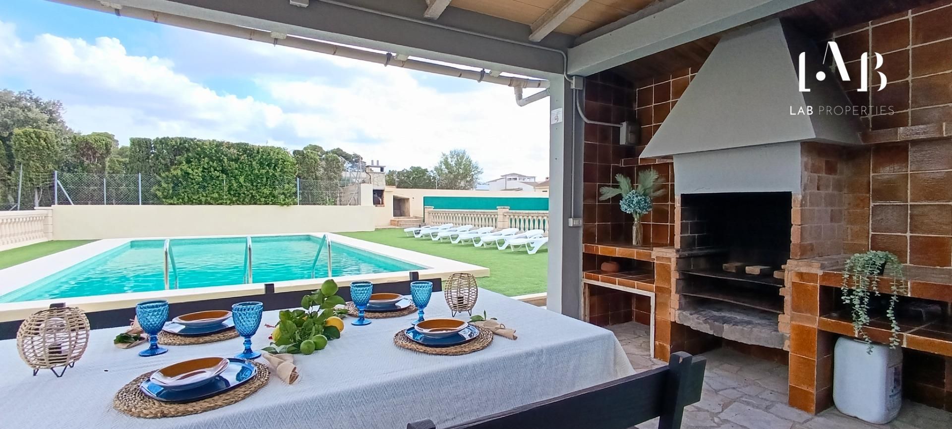 Jardín de Casa o chalet en venta en  Palma de Mallorca con Aire acondicionado, Calefacción y Jardín privado