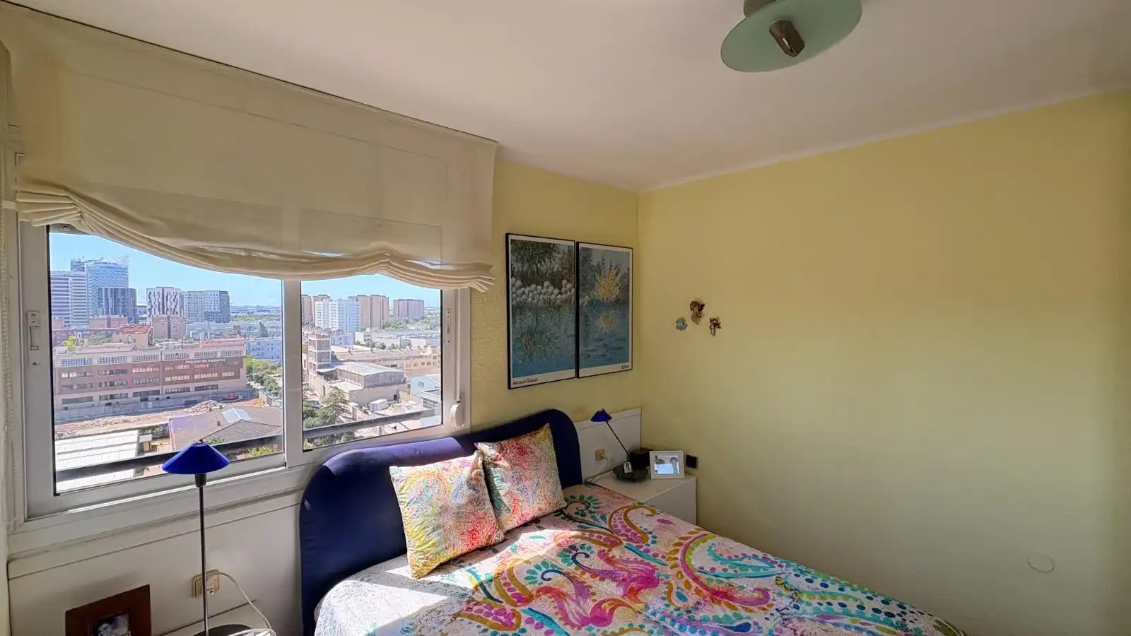 Schlafzimmer von Wohnung zum Verkauf in L'Hospitalet de Llobregat mit Parkett