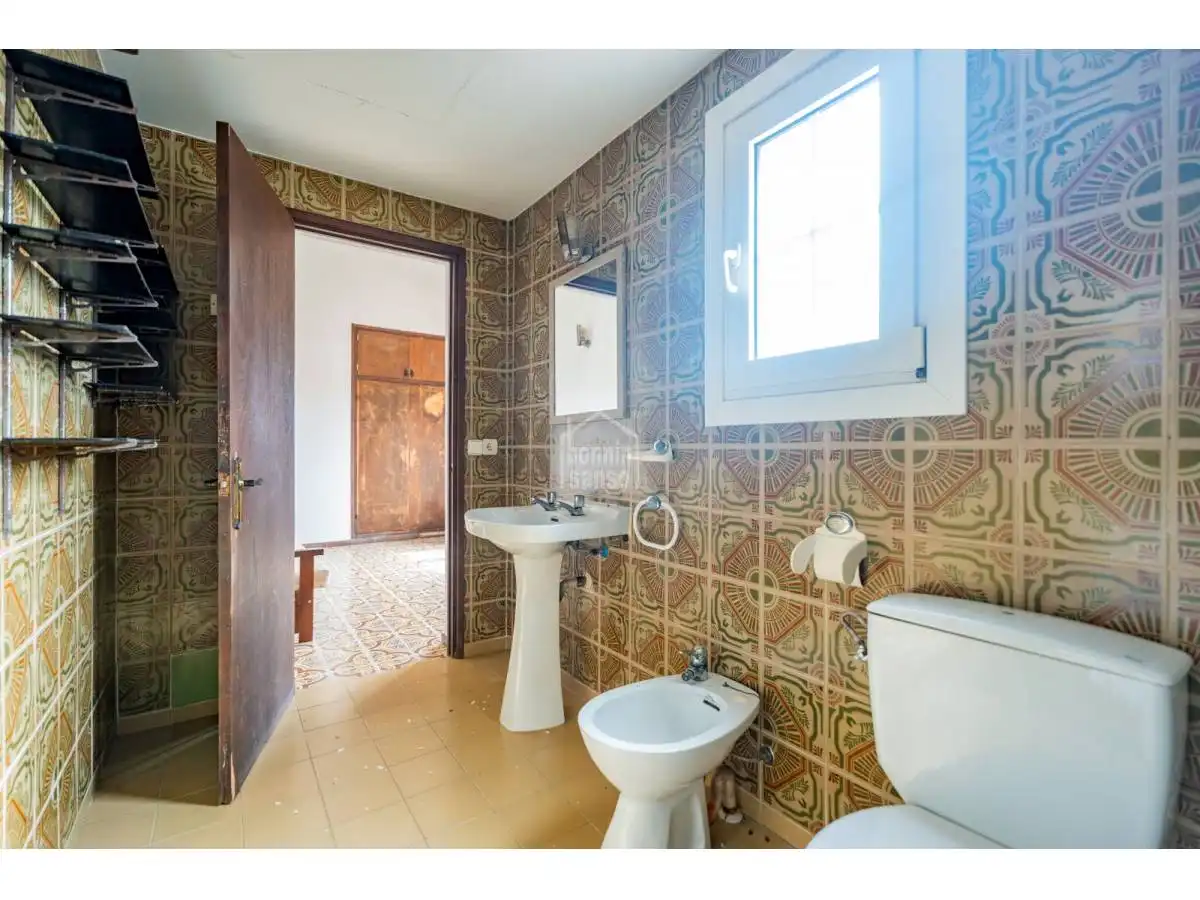 Bathroom of Apartments for sale in Es Castell  with Terrace and Furnished