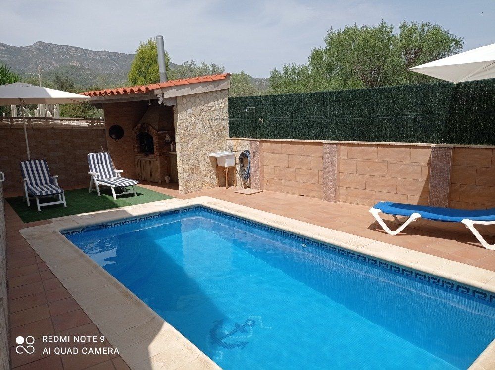 Swimming pool of House or chalet for sale in Alcanar  with Heating, Private garden and Terrace