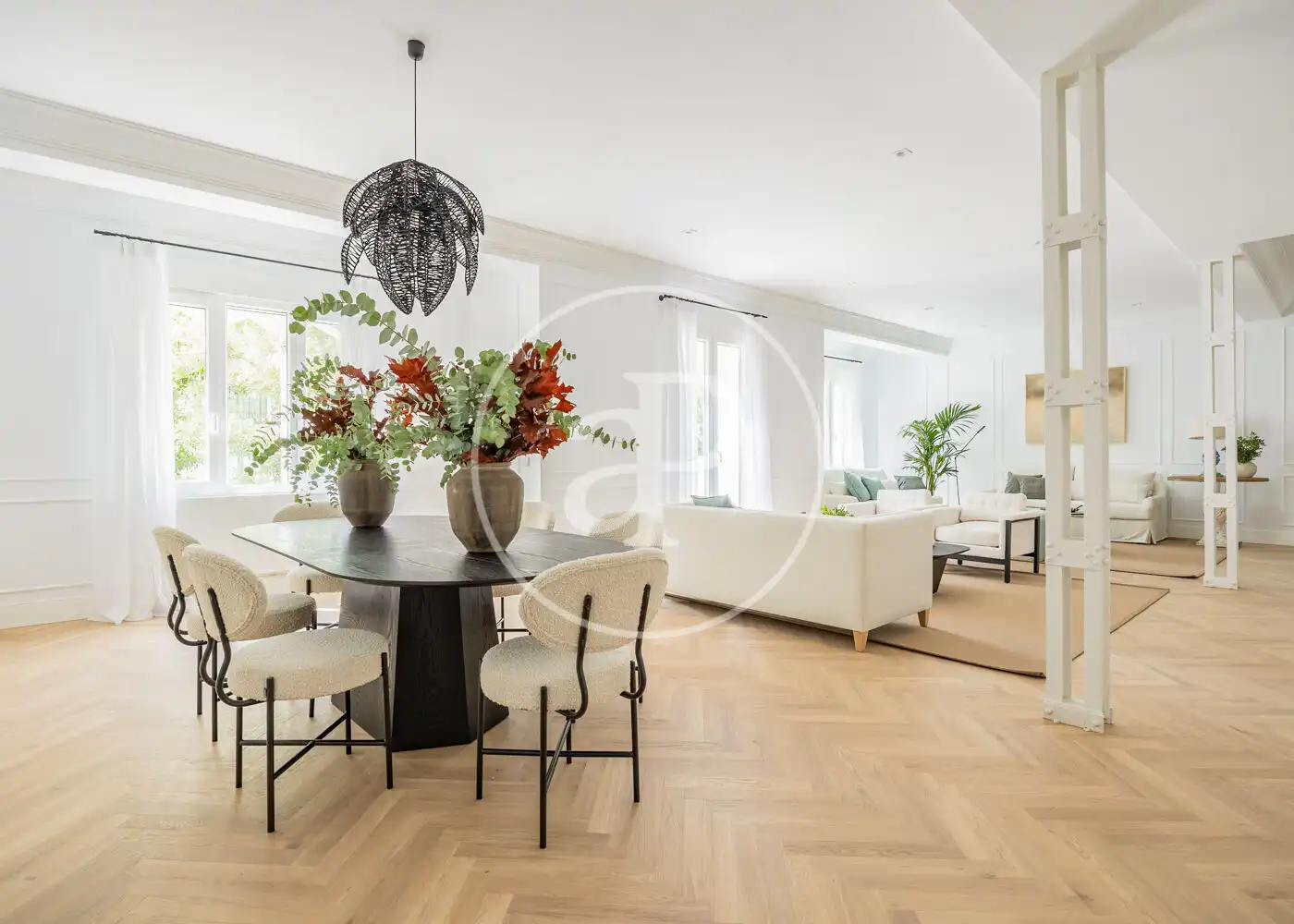 Esszimmer von Wohnung zum Verkauf in Madrid mit Klimaanlage, Heizung und Abstellraum