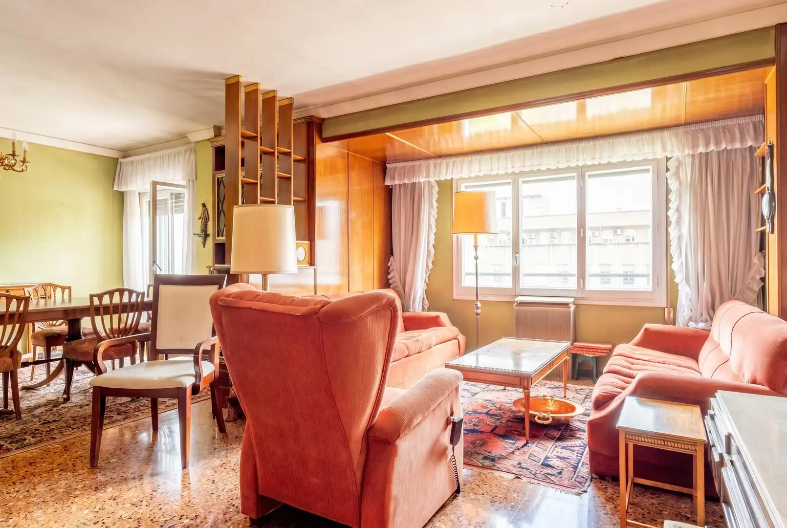 Wohnzimmer von Wohnung zum Verkauf in Zaragoza mit Heizung, Terrasse und Abstellraum