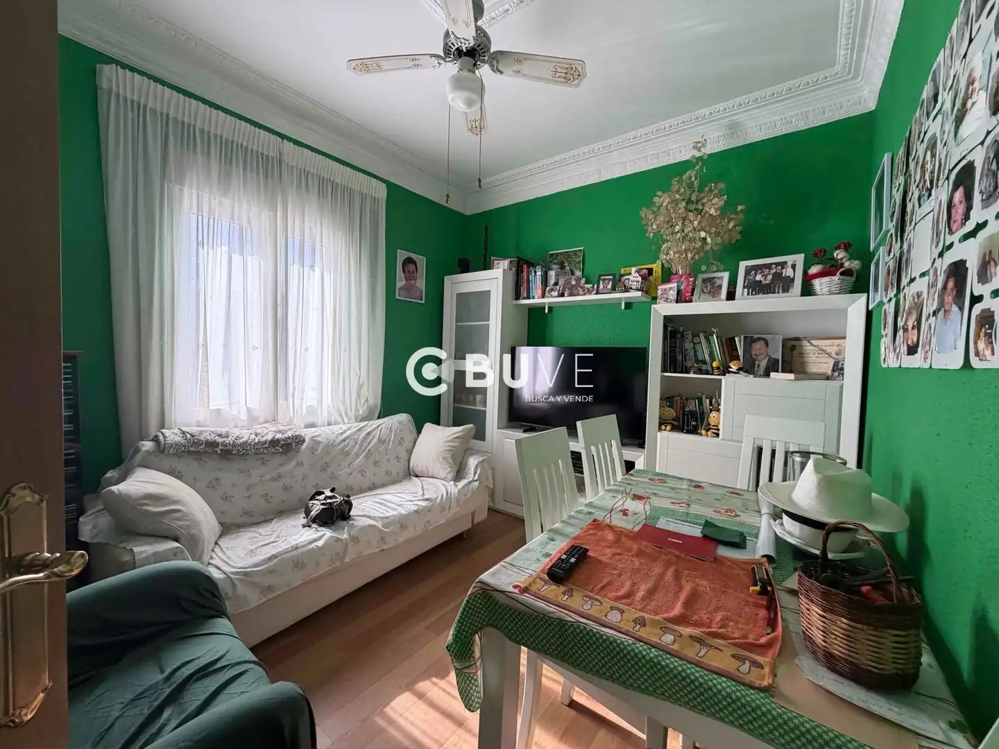 Living room of Houses for sale in Bustillo del Páramo  with Heating, Terrace and Storage room