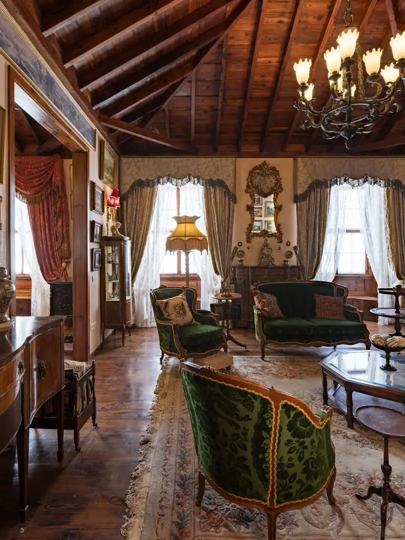 Sala de estar de Casa o chalet en venta en Icod de los Vinos con Calefacción, Jardín privado y Parquet