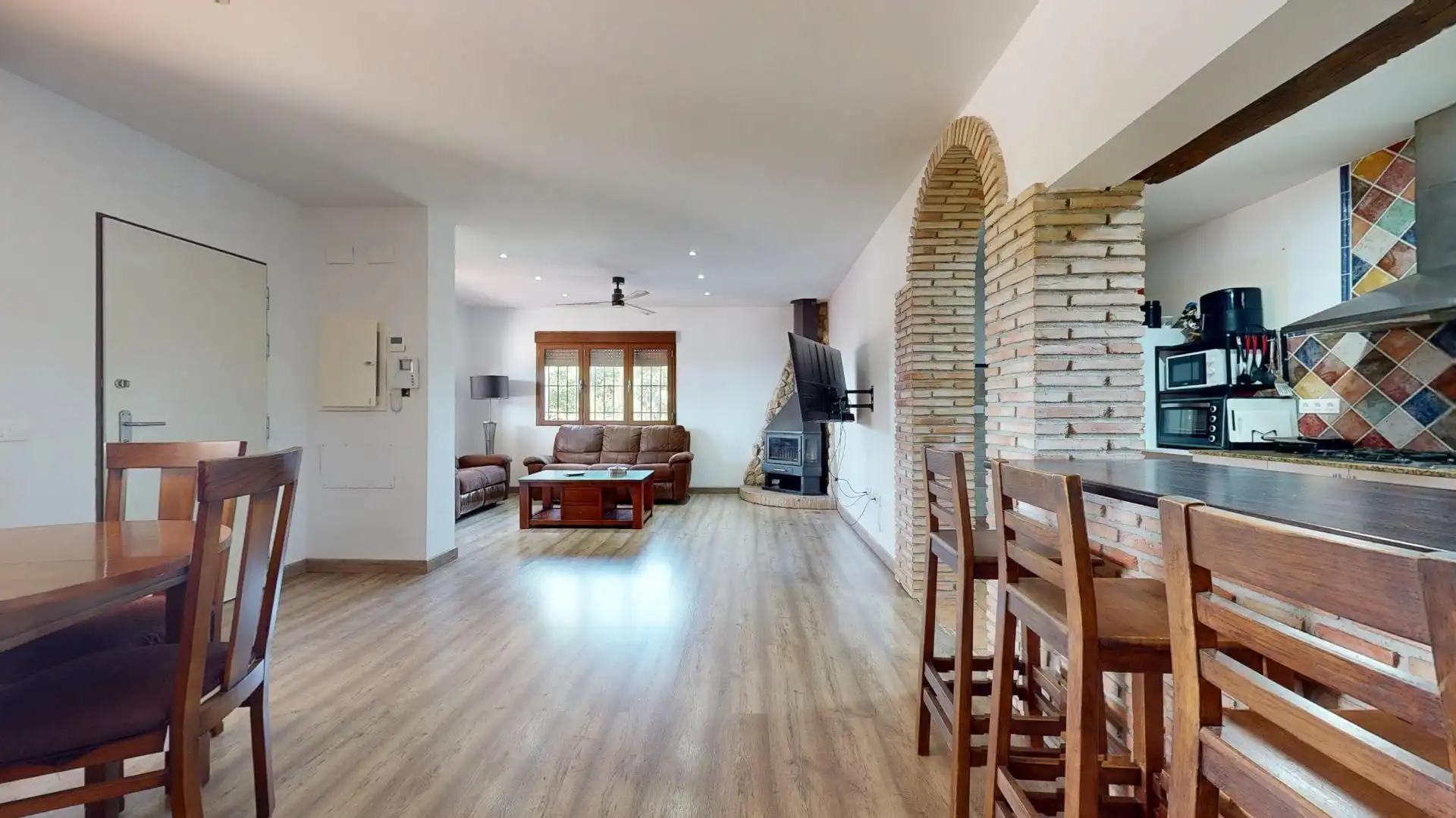 Sala de estar de Casa o chalet en venta en Agost con Terraza y Piscina