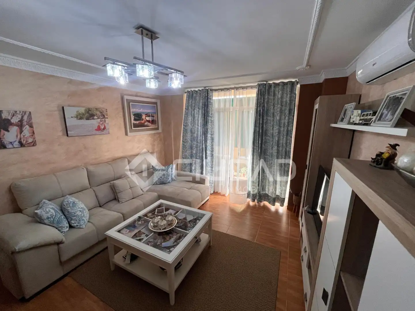 Living room of Flat for sale in Sanlúcar de Barrameda  with Air Conditioner and Balcony