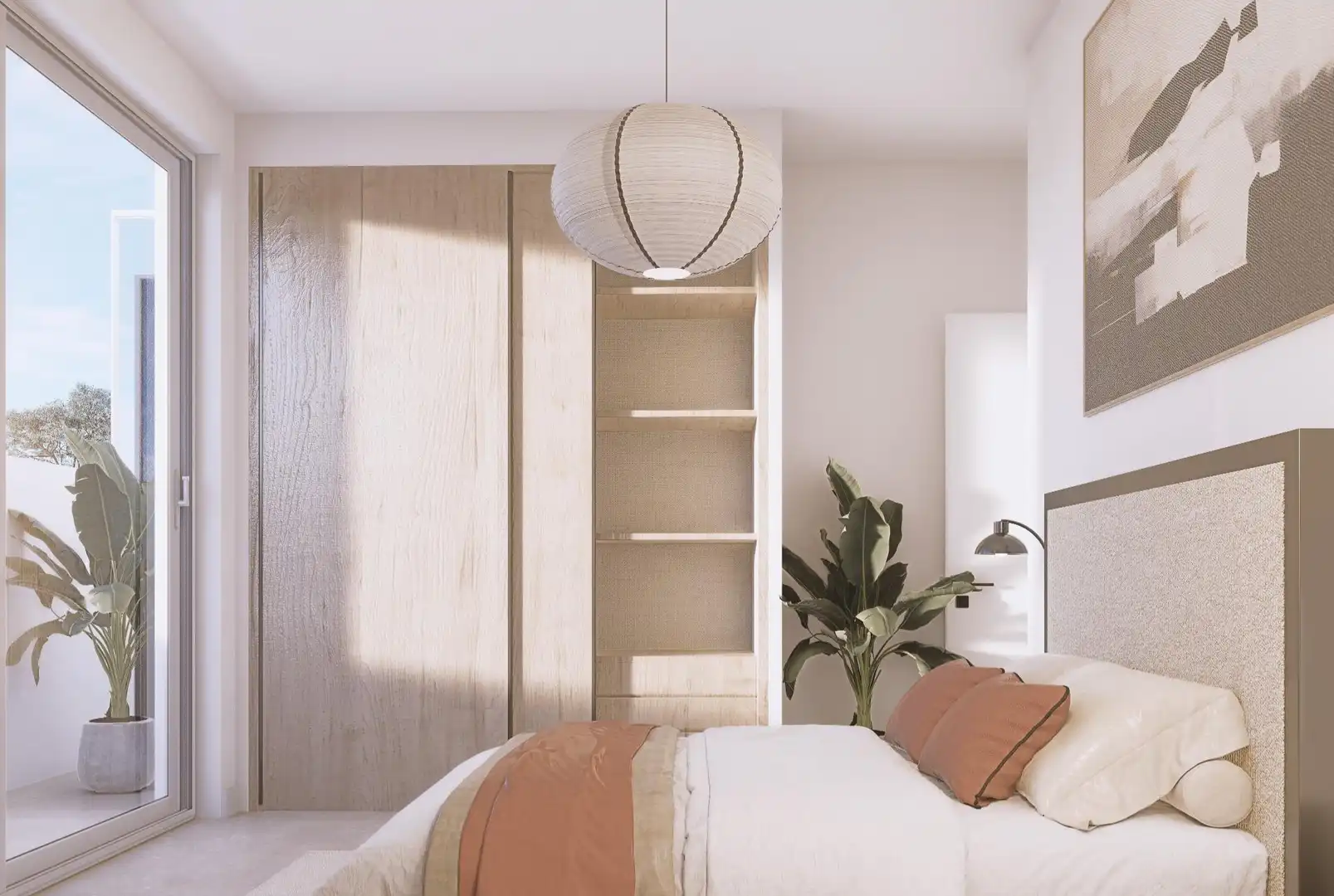 Dormitori de Dúplex en venda en Mijas amb Aire condicionat, Jardí privat i Terrassa