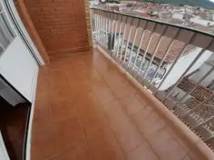 Balcony of Flat for sale in Almodóvar del Campo  with Air Conditioner, Heating and Parquet flooring