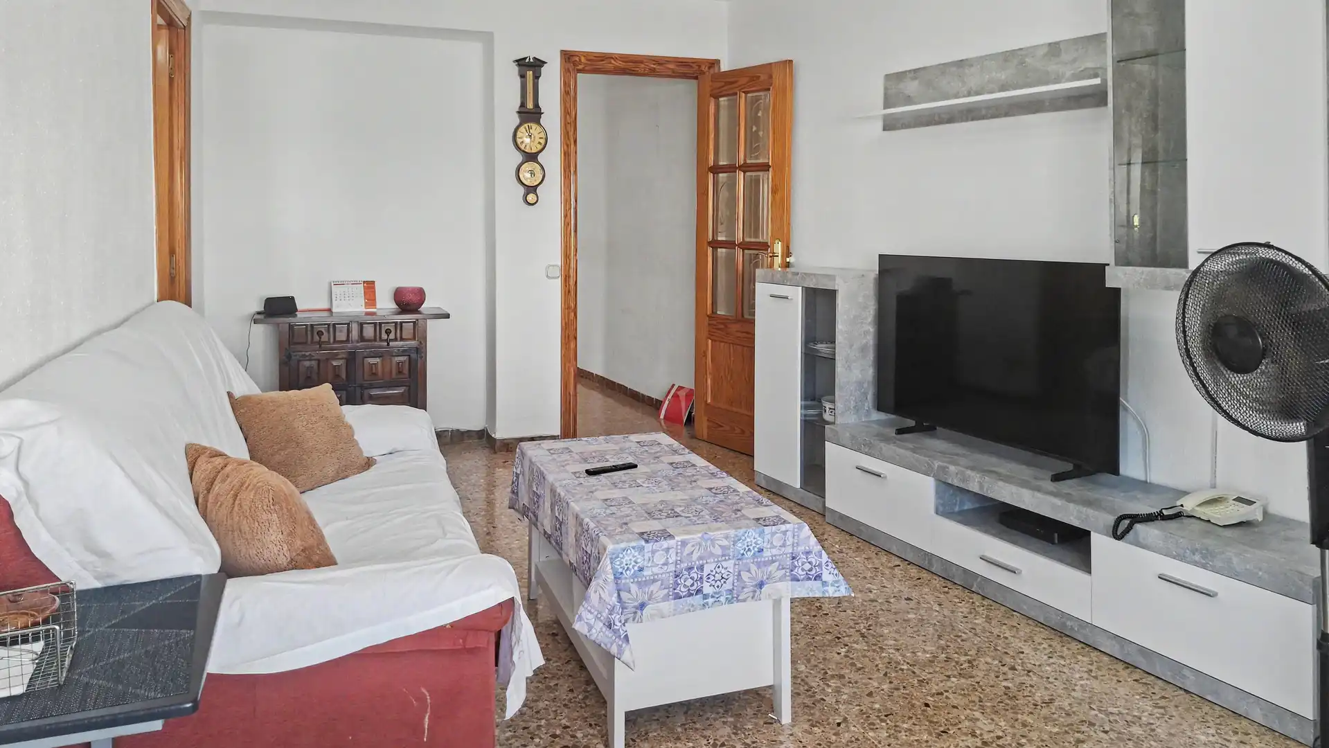Living room of Flat for sale in Dénia  with Air Conditioner, Heating and Terrace