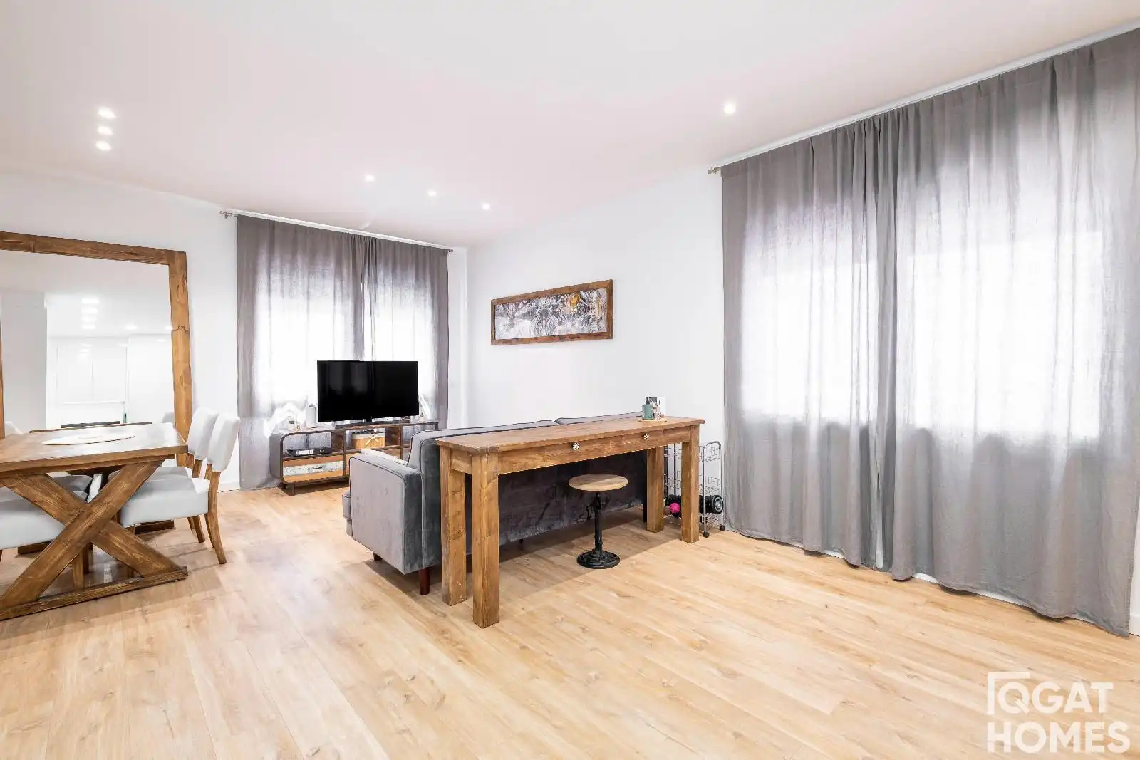 Wohnzimmer von Wohnung zur Miete in Rubí mit Klimaanlage und Möbliert