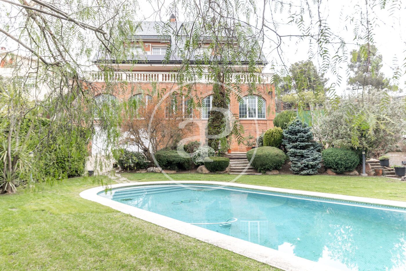 Jardín de Casa o chalet en venta en Sant Cugat del Vallès con Aire acondicionado, Calefacción y Jardín privado