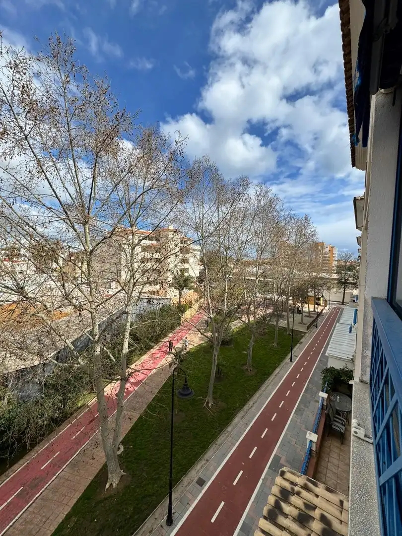 Außenansicht von Wohnung zum Verkauf in Mijas mit Klimaanlage und Terrasse