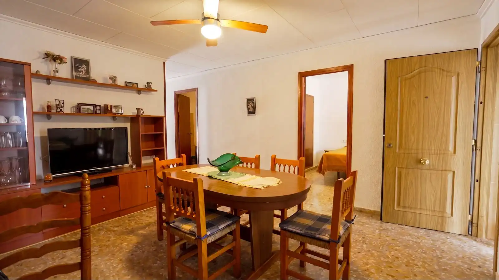 Dining room of Houses for sale in Oliva  with Terrace and Furnished