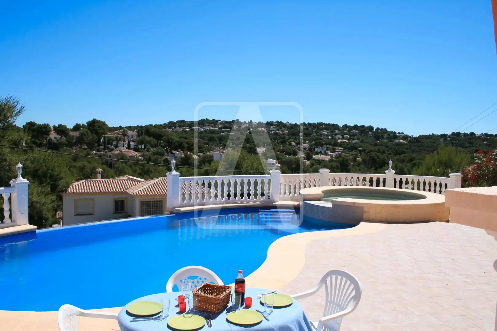 Swimming pool of Houses for sale in Jávea / Xàbia  with Air Conditioner, Heating and Private garden