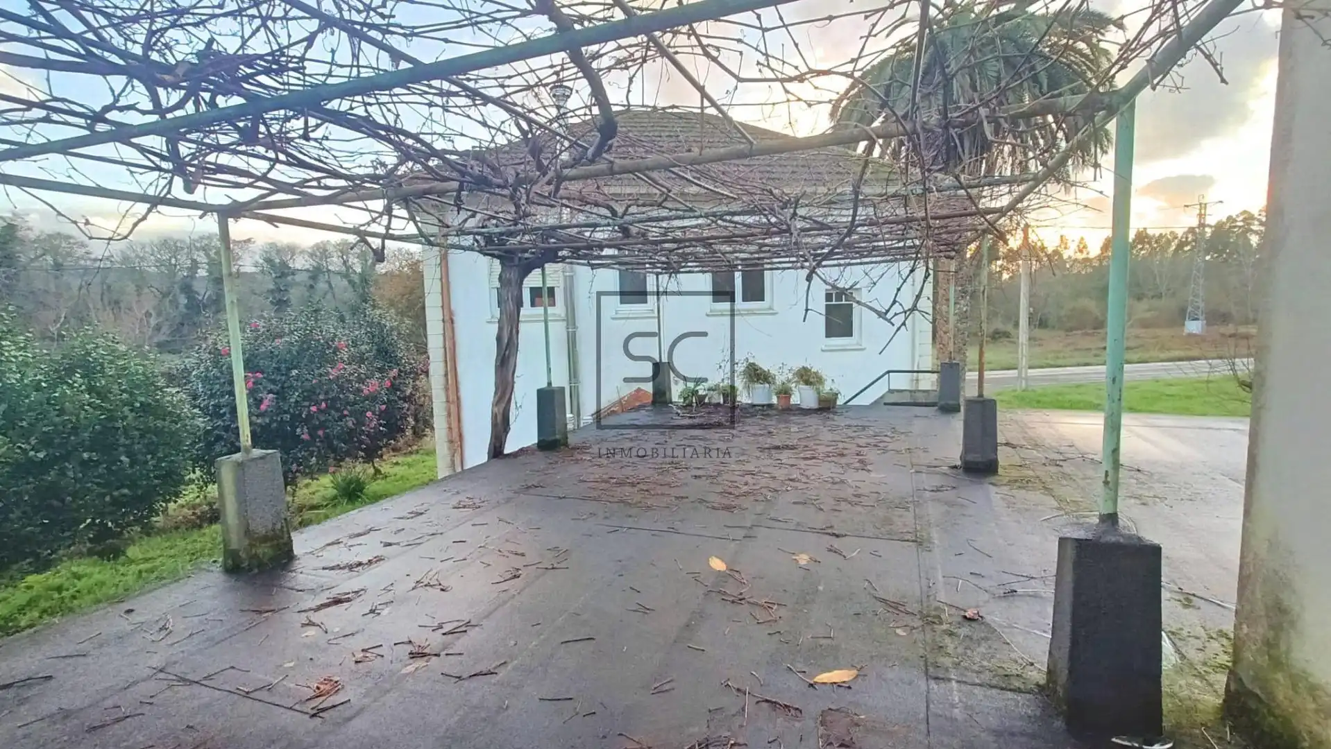 Vista exterior de Casa o chalet en venta en San Sadurniño con Jardín privado y Terraza