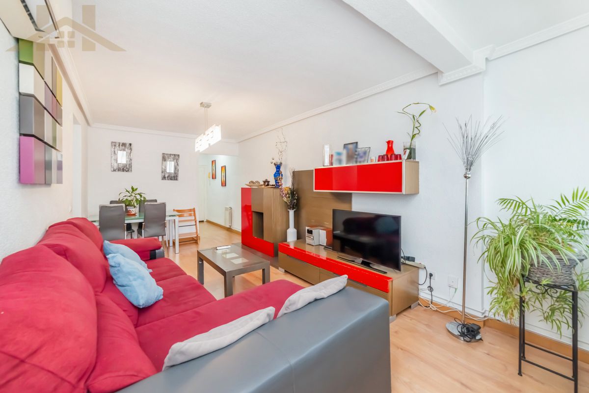 Living room of Flat for sale in Móstoles  with Furnished